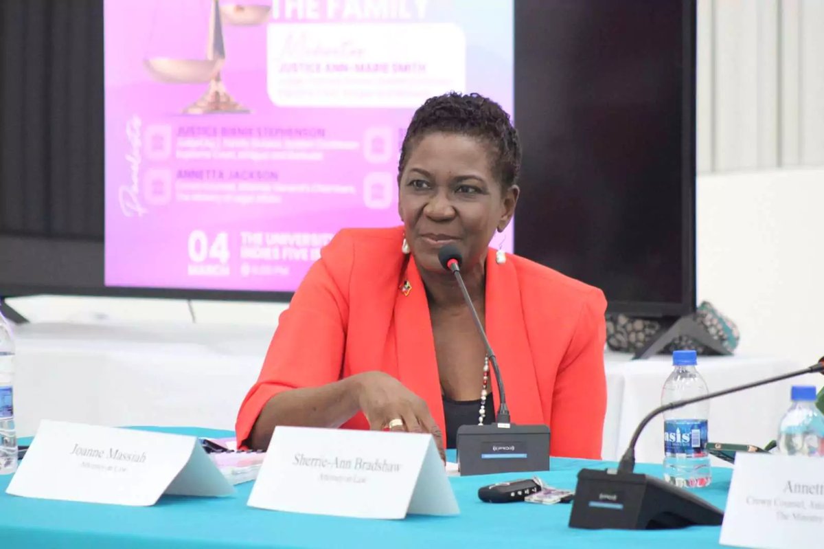 Massiah Calls for More Women in Parliament to Reform Laws That Oppress Women