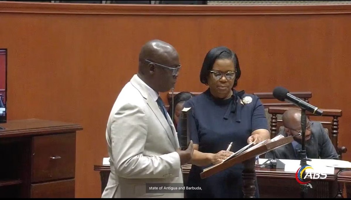 Alex Browne Sworn In as UPP Senator Following St. Philip North By-Election Defeat