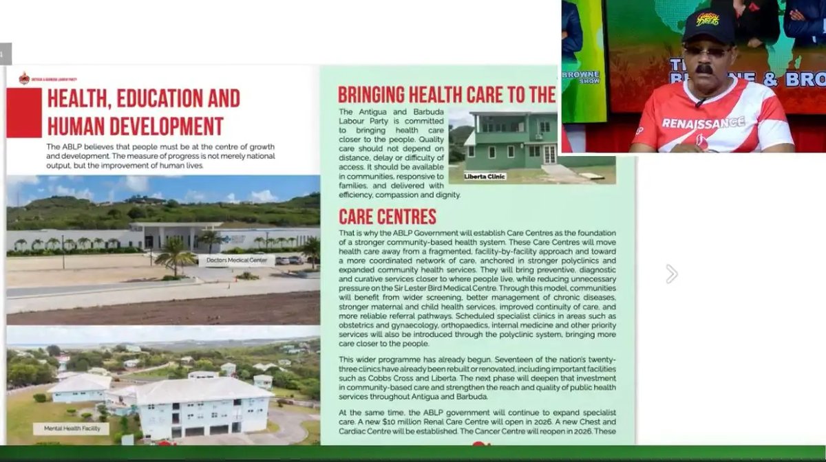 PM Browne Denies ABLP Manifesto Was AI-Generated
