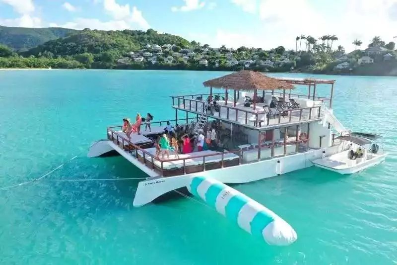 WATCH: Fire Destroys Popular Kaikoconut Floating Bar 
