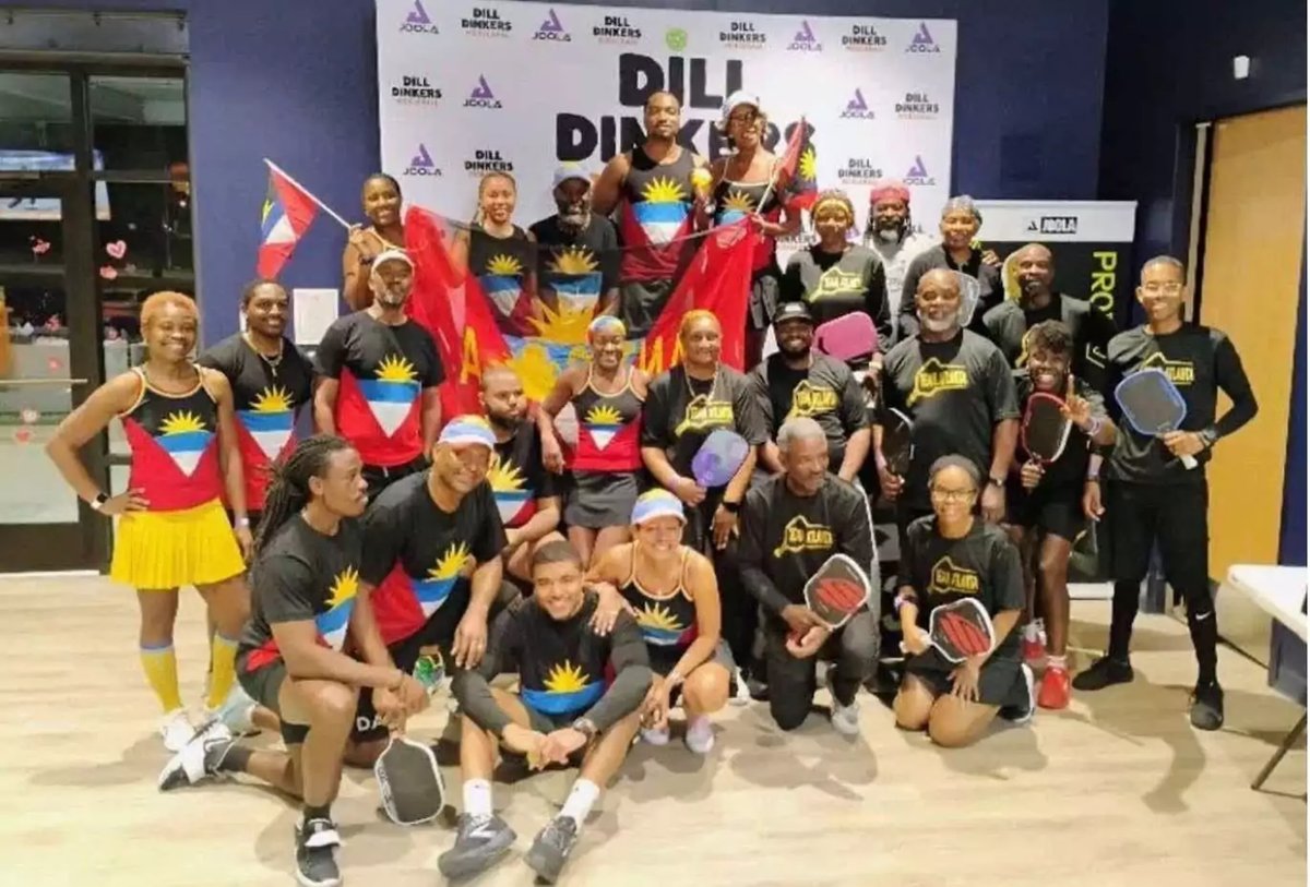 Antigua National Pickleball Team Travels to Atlanta for International Training