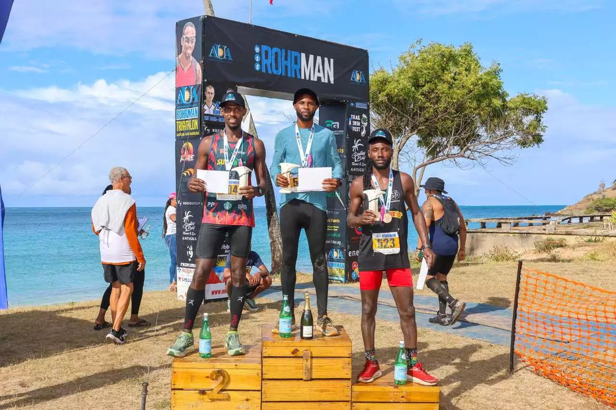 Kamar Thomas Wins Historic 25K Trail Race at AUA Rohrman Trail & Swim Fest