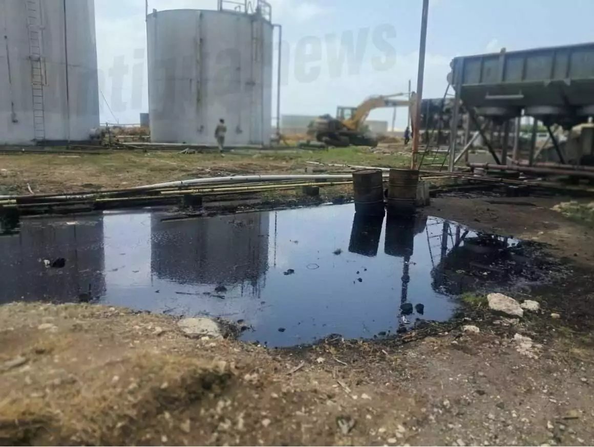 APUA Contains Fuel Oil Seepage at Former Friars Hill Power Station