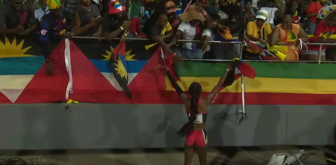 Fenton Strikes 100m Gold at CARIFTA Games in Photo Finish Thriller