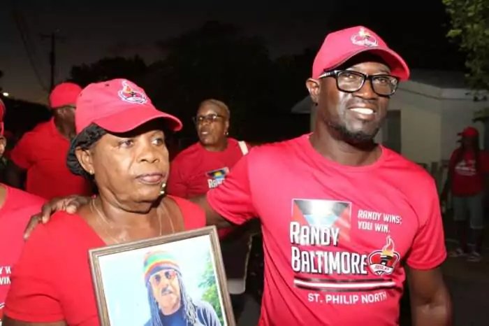 Randy Baltimore Campaigns in Willikies Ahead of March 16 By-Election