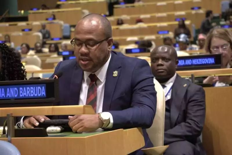 Minister Turner Champions Gender Equality on Behalf of Antigua and Barbuda at UN