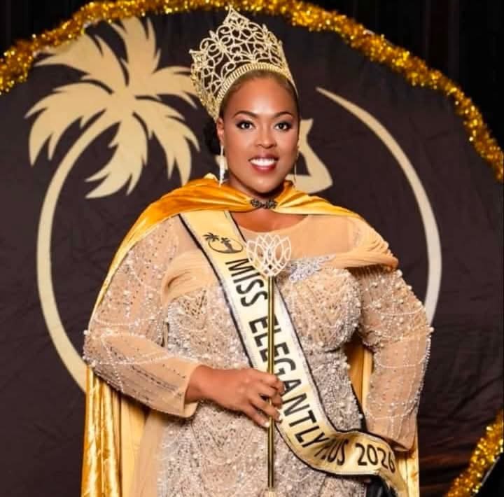UWI Five Islands Student Milove Fontaine Crowned Miss Elegantly Plus Caribbean Queen 2026