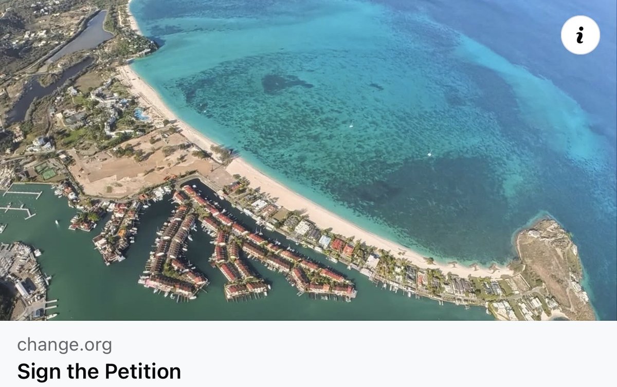 Over 1,100 Sign Petition Urging Government to Protect Public Access to Jolly Harbour Beach