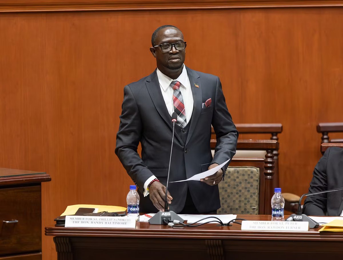 MP Randy Baltimore Outlines Priorities for St. Philip's North in Maiden Parliamentary Address