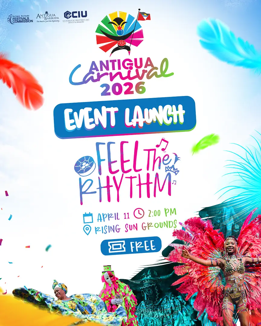 Antigua Carnival 2026 to Launch April 11 at Rising Sun Grounds