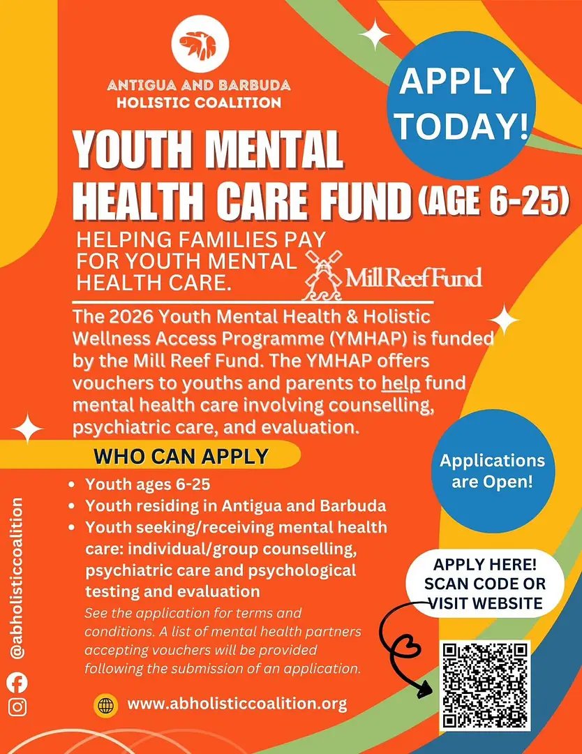 Youth Mental Health Fund Launches in Antigua and Barbuda, Offering Vouchers for Care